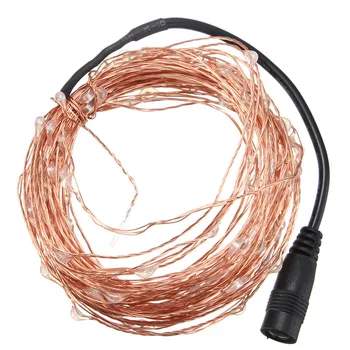 10m Copper Wire LED String Lights 100 LEDs Warm White red multicolor Fairy String For Chritsmas Wedding Party Decorations DC 12V
10m Copper Wire LED String Lights 100 LEDs Warm White red multicolor Fairy String For Chritsmas Wedding Party Decorations DC 12V