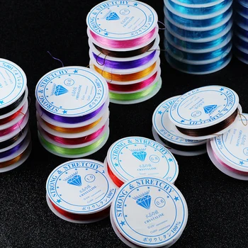 Transparent Colorful Strong Stretch Crystal Elastic Beading Rope Thread String For Jewelry Bracelets Making Findings
Transparent Colorful Strong Stretch Crystal Elastic Beading Rope Thread String For Jewelry Bracelets Making Findings