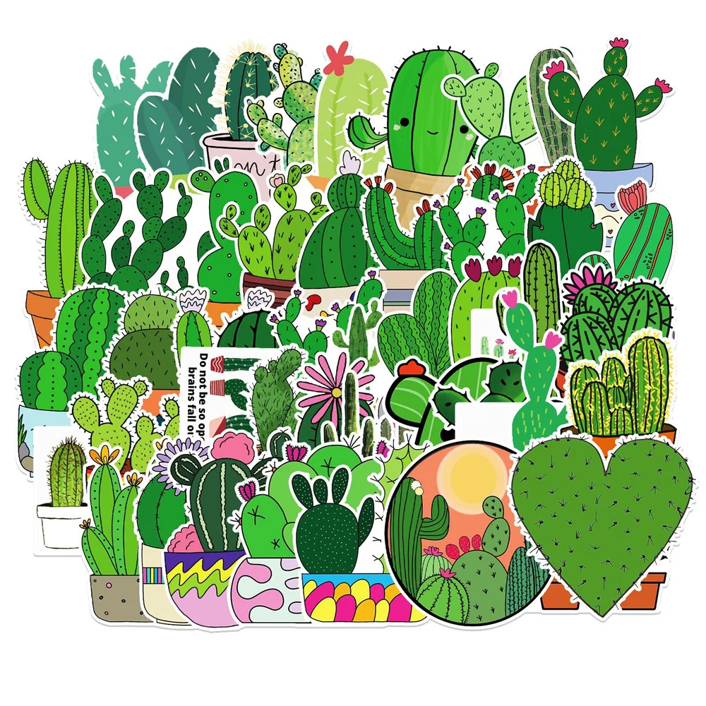 10/30/50PCS Small Fresh Cactus Series Bonsai Sticker Toy Graffiti DIY Skateboard Suitcase Luggage Cute Decal Sticker Wholesale
10/30/50PCS Small Fresh Cactus Series Bonsai Sticker Toy Graffiti DIY Skateboard Suitcase Luggage Cute Decal Sticker Wholesale