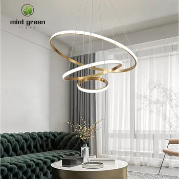 Modern Led Chandelier Circle chandelier lighting lustre ring lights living room Kitchen Dining room decoration bedroom light fi
Modern Led Chandelier Circle chandelier lighting lustre ring lights living room Kitchen Dining room decoration bedroom light fi