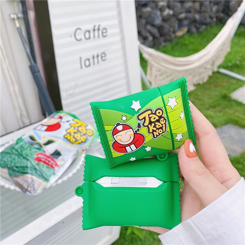 For Airpods 1/2 Case,Korea Seaweed Case For Airpods Case,Soft Silicone Earphone Headphone Cover For Airpods Pro Case
For Airpods 1/2 Case,Korea Seaweed Case For Airpods Case,Soft Silicone Earphone Headphone Cover For Airpods Pro Case
