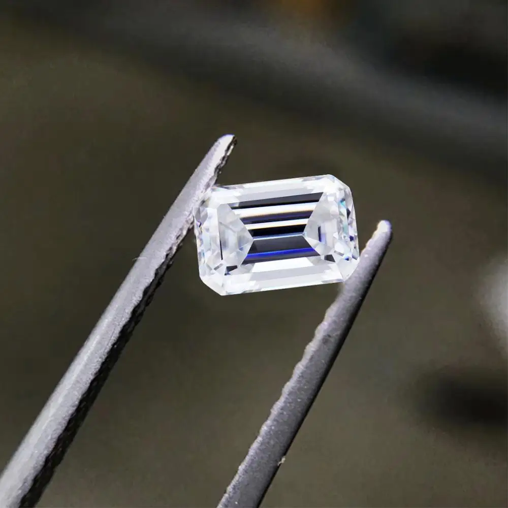 Loose Moissanite 1ct To 10ct Emerald Cut Diamond D Color VVS1 Moissanite For Jewelry Making Designs Lab Create With Certificate
Loose Moissanite 1ct To 10ct Emerald Cut Diamond D Color VVS1 Moissanite For Jewelry Making Designs Lab Create With Certificate
