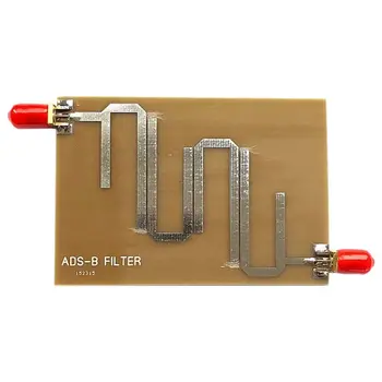 ADS-B Microstrip Bandpass Filter 1090Mhz Lan Transmission Range 1-1.2GHz for SDR Receiver
ADS-B Microstrip Bandpass Filter 1090Mhz Lan Transmission Range 1-1.2GHz for SDR Receiver