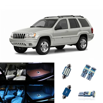 10pcs Car LED Dome Interior Light Bulbs Canbus Kit For 1999-2004 Jeep Grand Cherokee Map Dome Glove Box Trunk License Plate Lamp
10pcs Car LED Dome Interior Light Bulbs Canbus Kit For 1999-2004 Jeep Grand Cherokee Map Dome Glove Box Trunk License Plate Lamp