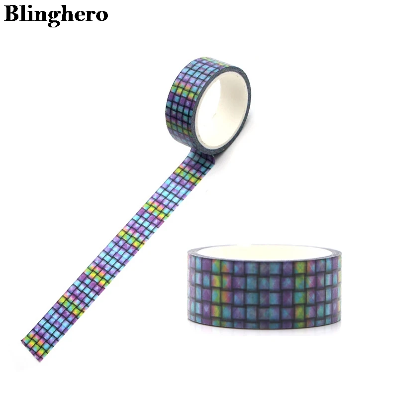 Blinghero 15mmX5m Personalized Weave Washi Tape Grid Masking Tape Adhesive Tapes Decorative Stickers Hand Account Tapes ZC0064
Blinghero 15mmX5m Personalized Weave Washi Tape Grid Masking Tape Adhesive Tapes Decorative Stickers Hand Account Tapes ZC0064