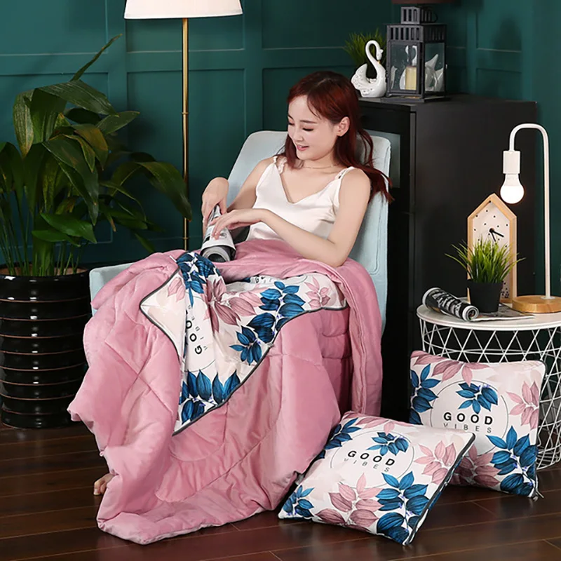 2 in 1 Crystal Velvet Pillow Cushion Blanket Cartoon Creative Blankets Quilt Multifunction Sofa Throw Blanket Car Quilt Cushions
2 in 1 Crystal Velvet Pillow Cushion Blanket Cartoon Creative Blankets Quilt Multifunction Sofa Throw Blanket Car Quilt Cushions