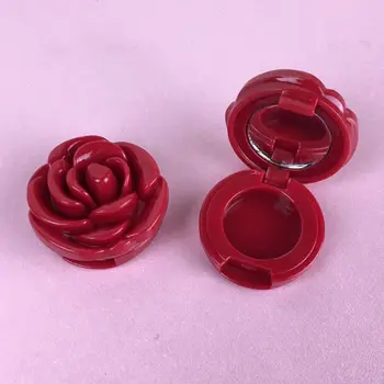 Rose Rose Flower Shape Empty Eyeshadow Case Lipstick Box Cosmetic Packing Container Refillable Foundation Makeup Dispenser With 
Rose Rose Flower Shape Empty Eyeshadow Case Lipstick Box Cosmetic Packing Container Refillable Foundation Makeup Dispenser With