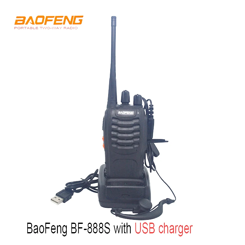1pcs BaoFeng BF-888S Walkie Talkie 888s UHF 400-470MHz Interphone Transceiver A0784A Two-Way Handled Radio with USB Charger
1pcs BaoFeng BF-888S Walkie Talkie 888s UHF 400-470MHz Interphone Transceiver A0784A Two-Way Handled Radio with USB Charger