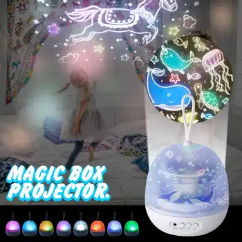 LED Night Light Projector Delicacy 4 Set Films 360° Rotating 8 Lighting Modes Night Lights Lamp for Kids Baby Bedroom Decor
LED Night Light Projector Delicacy 4 Set Films 360° Rotating 8 Lighting Modes Night Lights Lamp for Kids Baby Bedroom Decor