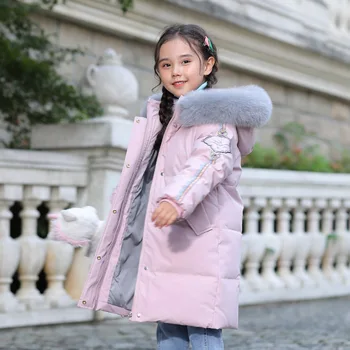 2020 Girls Winter Retro Simple Thick Warm Down Padded Jacket Coat 
2020 Girls Winter Retro Simple Thick Warm Down Padded Jacket Coat