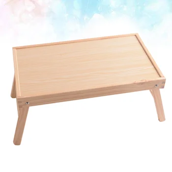 1pc Multifunction Portable Solid Wooden Bed Laptop Desk Foldable Serving Table for Tea Study Breakfast (Wood Color)
1pc Multifunction Portable Solid Wooden Bed Laptop Desk Foldable Serving Table for Tea Study Breakfast (Wood Color)