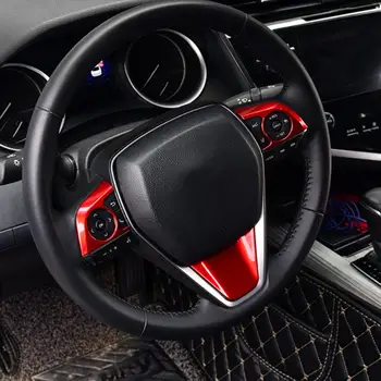3 Pcs Gloss Red Interior Steering Wheel Button Frame Cover For Toyota Camry 2018-2020 High Quality ABS Plastic Accessories
3 Pcs Gloss Red Interior Steering Wheel Button Frame Cover For Toyota Camry 2018-2020 High Quality ABS Plastic Accessories
