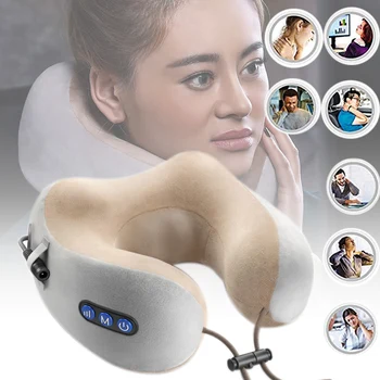 Hot Electric Neck Massage Pillow Memory Foam 3D Kneading Pillow with Heat for Travel Car Dropshipping
Hot Electric Neck Massage Pillow Memory Foam 3D Kneading Pillow with Heat for Travel Car Dropshipping