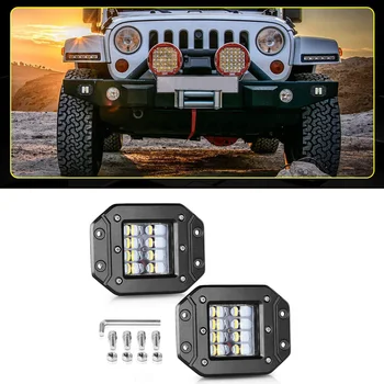 2pcs 7D Lens 24W Square Work Light 3 Inch LED Off-Road Car Front Bumper Fog Lamp Durable And Practical
2pcs 7D Lens 24W Square Work Light 3 Inch LED Off-Road Car Front Bumper Fog Lamp Durable And Practical