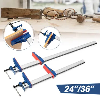 24/36 Inch F Type Clamp Bar Heavy Holder Grip Release Parallel Wood Clamps Hand DIY T Bar Wood Clamps for Woodworking
24/36 Inch F Type Clamp Bar Heavy Holder Grip Release Parallel Wood Clamps Hand DIY T Bar Wood Clamps for Woodworking