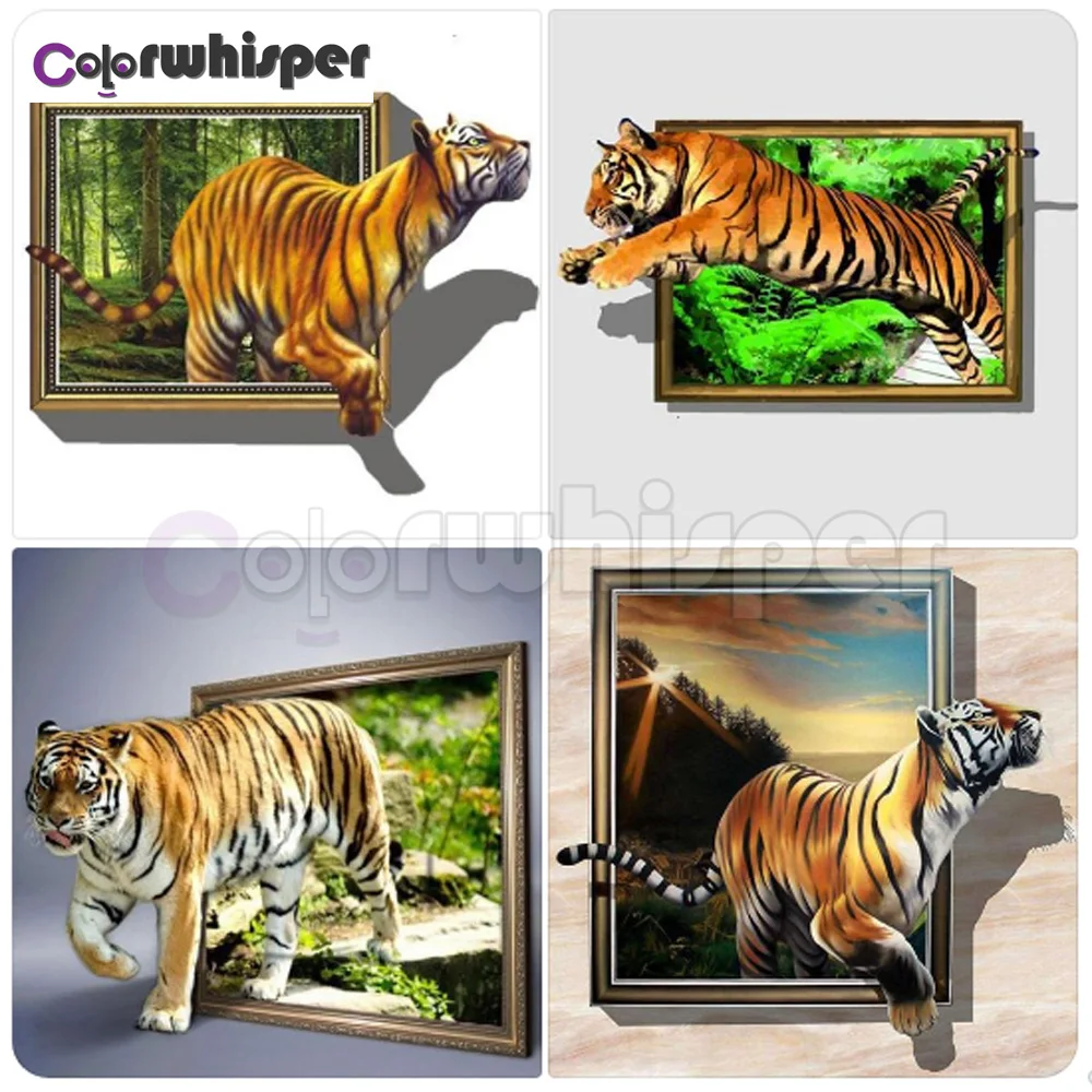 Diamond Painting Full Square/Round Drill Tiger 5D Daimond Painting Embroidery Cross Stitch Mosaic Crystal Picture Wall Art Z1183
Diamond Painting Full Square/Round Drill Tiger 5D Daimond Painting Embroidery Cross Stitch Mosaic Crystal Picture Wall Art Z1183