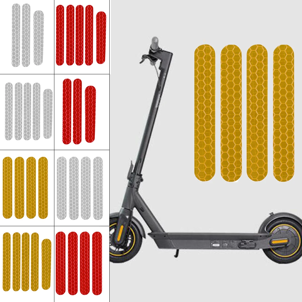 Reflective Stickers For G30 / ES1/ ES2 Reflect Light Tags Decals Night Safety Warning Electric Scooter Skateboard Accessories
Reflective Stickers For G30 / ES1/ ES2 Reflect Light Tags Decals Night Safety Warning Electric Scooter Skateboard Accessories