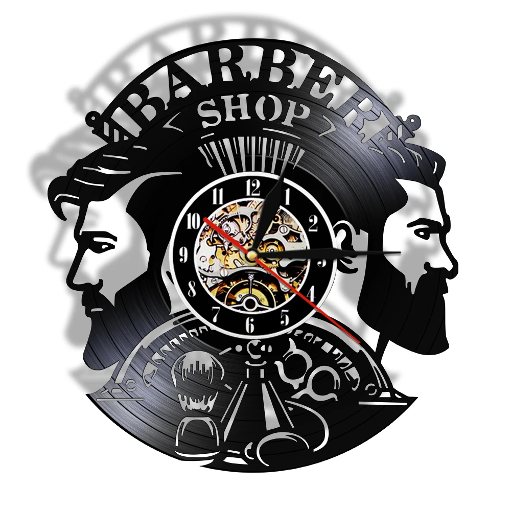 Barber Shop Decorative Vinyl Record Wall Clock Hairstyle Salon Wall Art Sign Decor Silent Quartz Clock Watch Hairdresser Gift
Barber Shop Decorative Vinyl Record Wall Clock Hairstyle Salon Wall Art Sign Decor Silent Quartz Clock Watch Hairdresser Gift