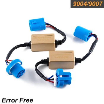 1 Pair 9007/9004 Car Headlight Decoder LED Flash Error Anti-Flicker Load Resistor Canceller Auto Parts
1 Pair 9007/9004 Car Headlight Decoder LED Flash Error Anti-Flicker Load Resistor Canceller Auto Parts