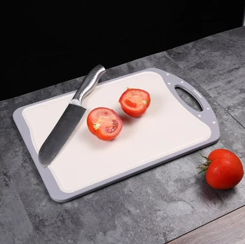 Kitchen Chopping Block 304 Stainless Steel Cutting Board Cutting Board Household Double-Sided Usable Rolling Panel Fruit Cuttin 
Kitchen Chopping Block 304 Stainless Steel Cutting Board Cutting Board Household Double-Sided Usable Rolling Panel Fruit Cuttin