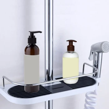 Shower Storage Rack Organizer Bathroom Pole Shelves Shampoo Soap Tray Stand Single Tier Lifting Rod Shower Head Storage Holder
Shower Storage Rack Organizer Bathroom Pole Shelves Shampoo Soap Tray Stand Single Tier Lifting Rod Shower Head Storage Holder