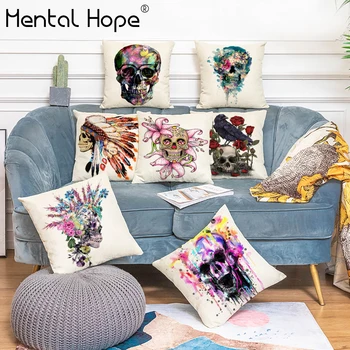 Braincase Feather Printed Linen Cotton Cushion Cover Flower Pattern Throw Pillow Cover Home Decor Square Pillowcase for Sofa Bed
Braincase Feather Printed Linen Cotton Cushion Cover Flower Pattern Throw Pillow Cover Home Decor Square Pillowcase for Sofa Bed