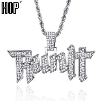 Run It Pendant&Necklace With Tennis Chain Iced Out Cubic Zircon Plated Gold Color Color For Men Women Hip Hop Charms Jewelry
Run It Pendant&Necklace With Tennis Chain Iced Out Cubic Zircon Plated Gold Color Color For Men Women Hip Hop Charms Jewelry