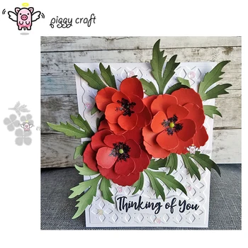 Piggy Craft metal cutting dies cut die mold Flower leaf decoration Scrapbook paper craft knife mould blade punch stencils dies
Piggy Craft metal cutting dies cut die mold Flower leaf decoration Scrapbook paper craft knife mould blade punch stencils dies