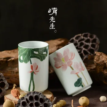 Jindezhen Hand Ceramics Cup Glaze Down Colourful Originality Hand Lotus Lovers Cup Scented Tea Cup Manual Ceramics Cup
Jindezhen Hand Ceramics Cup Glaze Down Colourful Originality Hand Lotus Lovers Cup Scented Tea Cup Manual Ceramics Cup