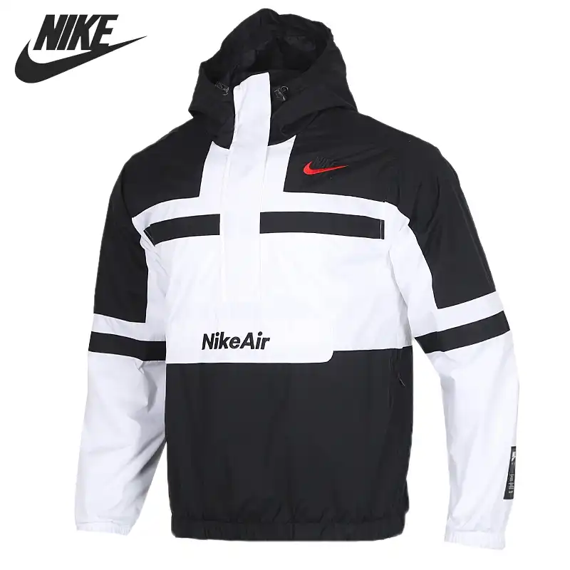 NIKE chaqueta deportiva con capucha para hombre, nueva prenda Original NIKE  M NSW AIR JKT WVN|Chaquetas para running| - AliExpress