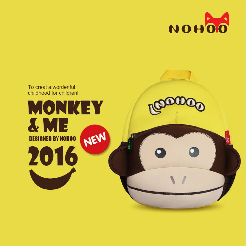 Neoprene CHILDREN'S School Bags Environmentally Friendly SBR Kindergarten Backpack Cartoon Hip Hop Monkey
Neoprene CHILDREN'S School Bags Environmentally Friendly SBR Kindergarten Backpack Cartoon Hip Hop Monkey