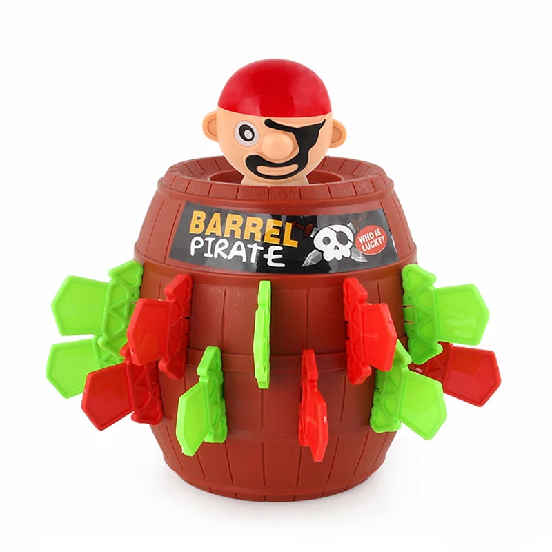 New Exotic Toy Plastic Pirate Bucket Novelty Game Toy Oversized Lucky Stab Pop Up Toy Piggy Bank Kids Funny Toys Trick Children
New Exotic Toy Plastic Pirate Bucket Novelty Game Toy Oversized Lucky Stab Pop Up Toy Piggy Bank Kids Funny Toys Trick Children