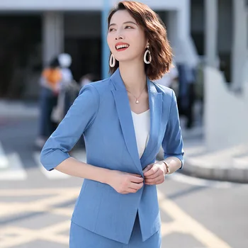 Lady Small Suit 2020 Summer Female Suit Temperament Green Occupation Suit Coat Waist
Lady Small Suit 2020 Summer Female Suit Temperament Green Occupation Suit Coat Waist