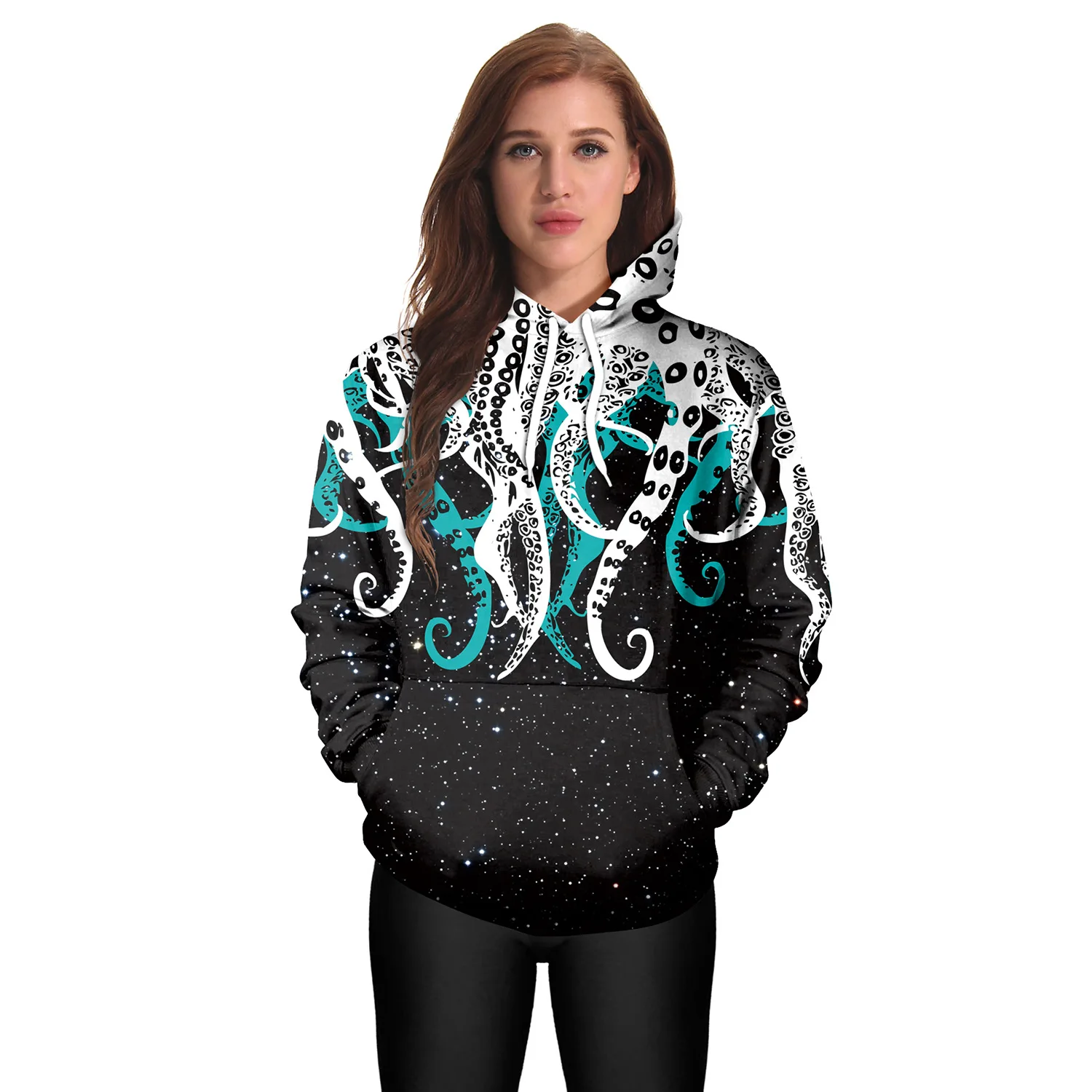 2019 Autumn and Winter New Hoodie Sweatshirt Cartoon Octopus Digital Print Hoodie Loose Large Size Sweatshirt
2019 Autumn and Winter New Hoodie Sweatshirt Cartoon Octopus Digital Print Hoodie Loose Large Size Sweatshirt