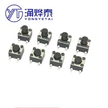 YYT 50PCS SMD 4.5X4.5X3.5/3.8/4.0/4.3/4.5/4.8/5/5.5/6/6.5/7/8/10MM Tactile Tact Push Button Micro Switch Momentary Push Button
YYT 50PCS SMD 4.5X4.5X3.5/3.8/4.0/4.3/4.5/4.8/5/5.5/6/6.5/7/8/10MM Tactile Tact Push Button Micro Switch Momentary Push Button
