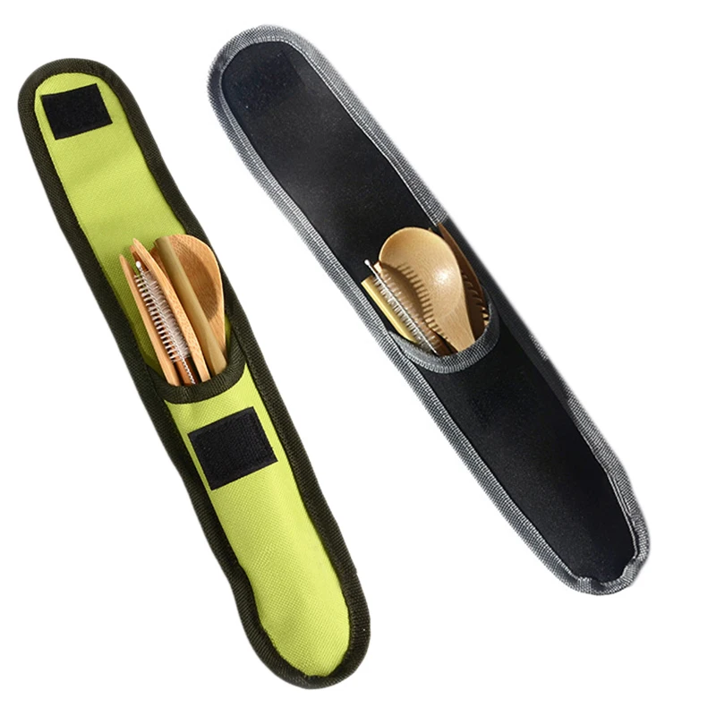 2 Sets 7 Pcs Set Travel Utensils Bamboo Cutlery Flatware Set Include Reusable Bamboo Fork Knife Spoon Chopsticks Straw Cleaning
2 Sets 7 Pcs Set Travel Utensils Bamboo Cutlery Flatware Set Include Reusable Bamboo Fork Knife Spoon Chopsticks Straw Cleaning