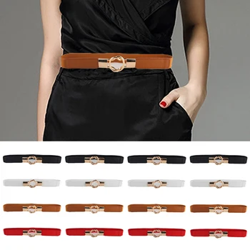 Lot 4 pcs Women’s Skinny Golden Buckle Belt Stretch Elastic Corset Waistband LOTLL0109
Lot 4 pcs Women’s Skinny Golden Buckle Belt Stretch Elastic Corset Waistband LOTLL0109