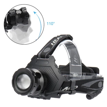 XPH 50 LED Headlamp 18650 Head Torch 5Modes Telescopic Adjustment Headlight XHP 50 Headlamp Rechargeable Headlamp
XPH 50 LED Headlamp 18650 Head Torch 5Modes Telescopic Adjustment Headlight XHP 50 Headlamp Rechargeable Headlamp