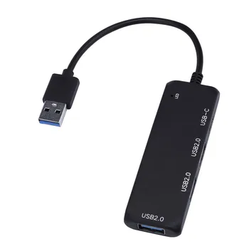 Ultra-thin design clear USB / Type-C 2.0 chip 4-port signal hub portable hot-swappable USB adapter for Windows / Mac OS #10
Ultra-thin design clear USB / Type-C 2.0 chip 4-port signal hub portable hot-swappable USB adapter for Windows / Mac OS #10