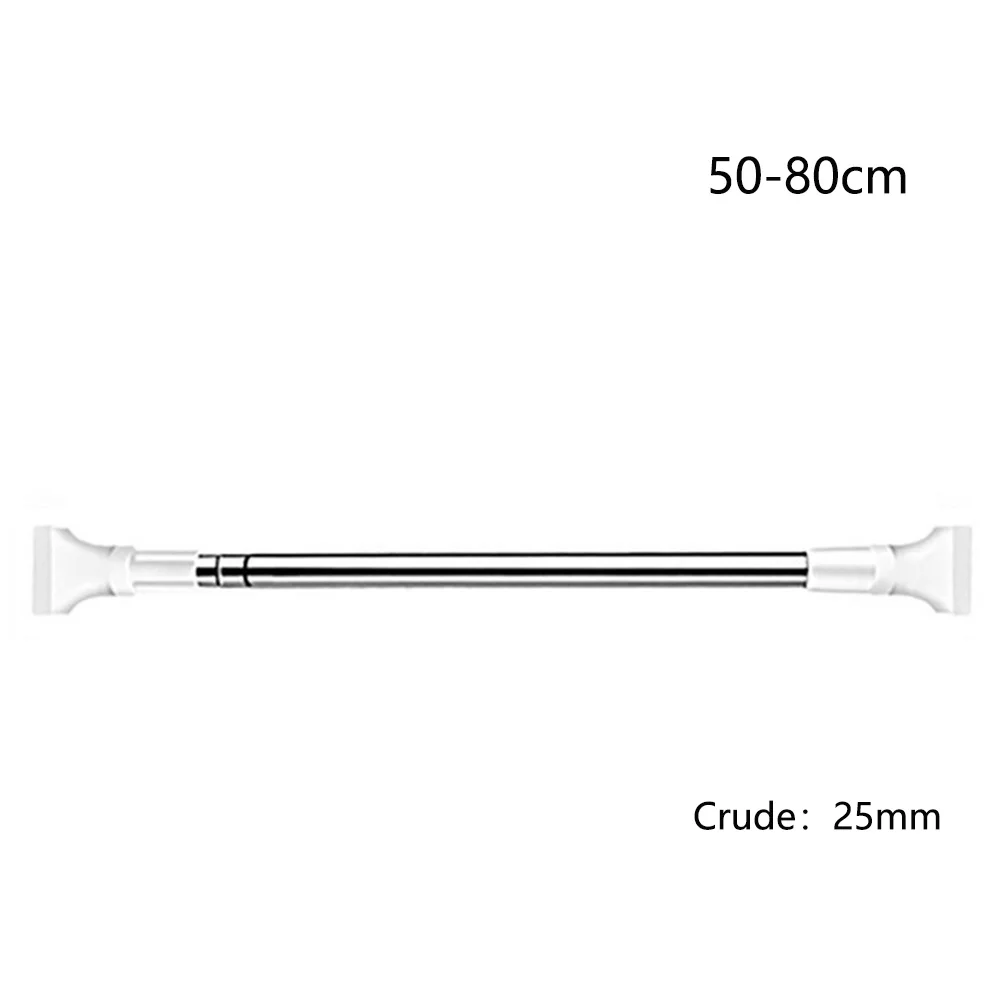 Racks Rails Anti Rust Telescopic Stainless Steel Multifunctional Extendable Poles Bathroom Improved Towel Shower Curtain Rod
Racks Rails Anti Rust Telescopic Stainless Steel Multifunctional Extendable Poles Bathroom Improved Towel Shower Curtain Rod