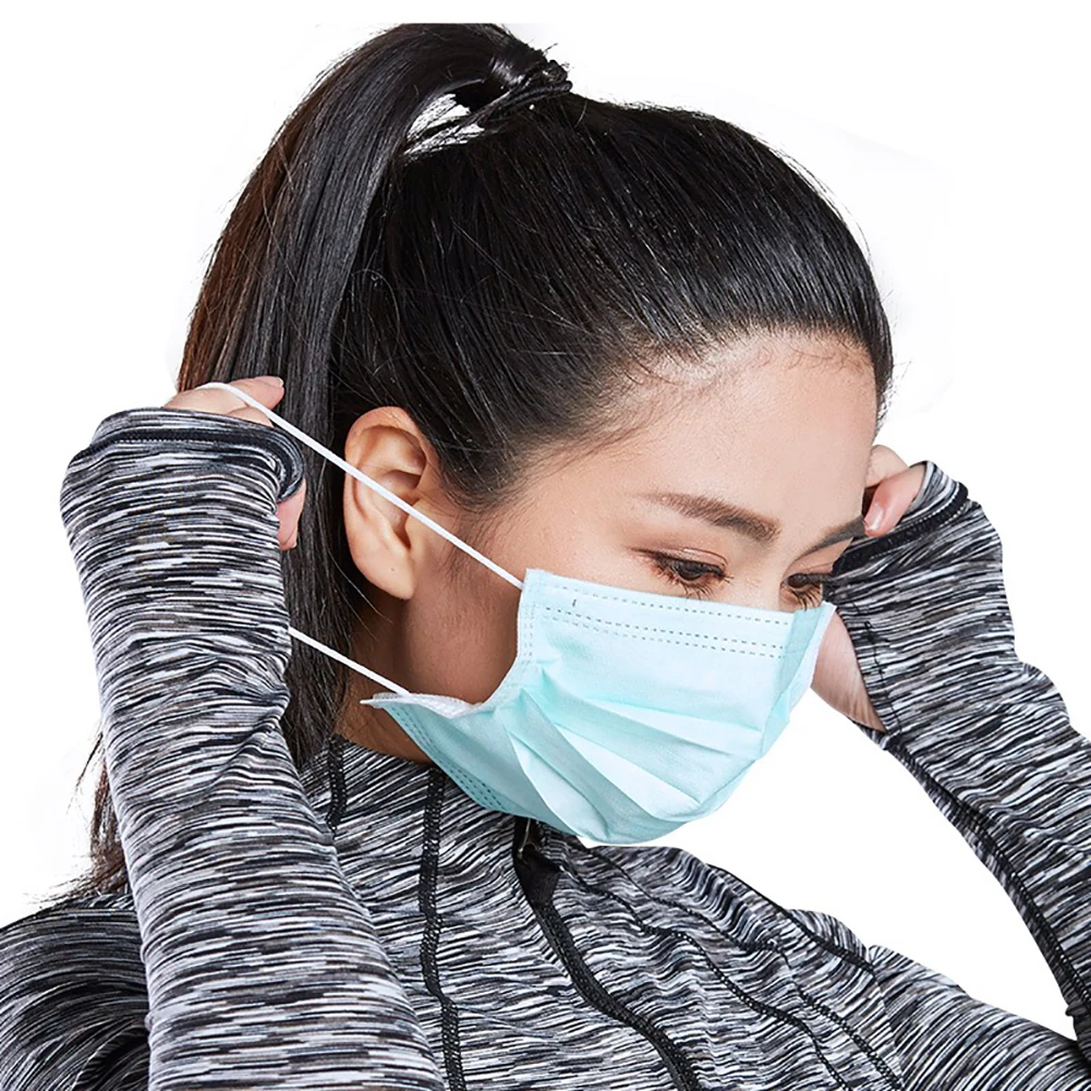 50 Pcs Disposable 3-Layer Masks Anti Dust Breathable Disposable Earloop Mouth Face Mask Outdoor Protective Face Mask
50 Pcs Disposable 3-Layer Masks Anti Dust Breathable Disposable Earloop Mouth Face Mask Outdoor Protective Face Mask