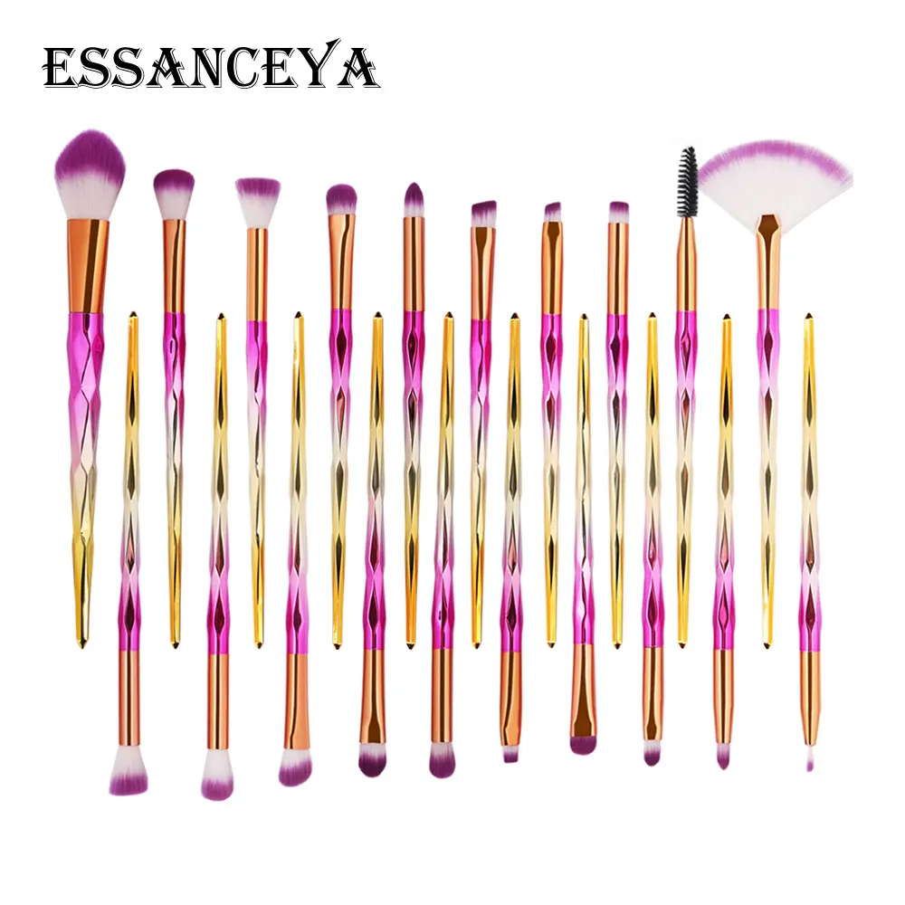 Набор кистей для макияжа ESSANCEYA Pro набор из 5 20 пудры основы румян теней век губ
