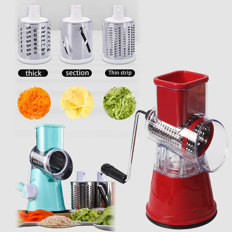 Grater Shredder for cabbage rotary vegetable cutter slicer shredded potato machine grater for vegetables manual cabbage kitchen
Grater Shredder for cabbage rotary vegetable cutter slicer shredded potato machine grater for vegetables manual cabbage kitchen
