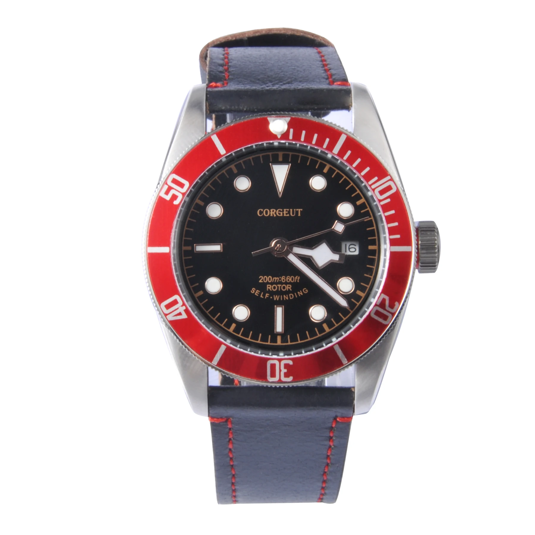 Corgeut 41mm Automatic Machinery Watch men Miyota Calendar Illuminate Sapphire Stainless Steel Waterproof mechanical wristwatch
Corgeut 41mm Automatic Machinery Watch men Miyota Calendar Illuminate Sapphire Stainless Steel Waterproof mechanical wristwatch