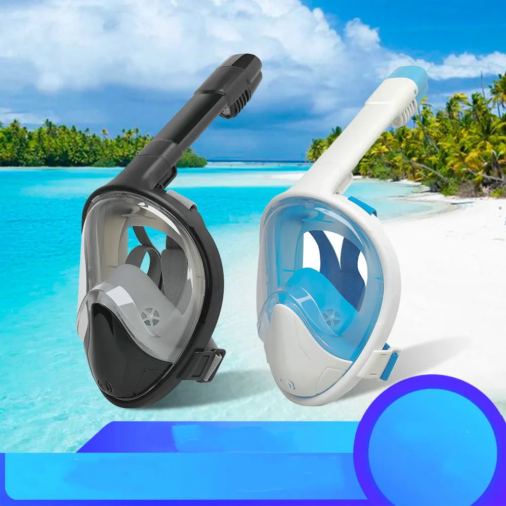 New Version Upgraded Diving Mask Swimming Detachable Dry Snorkeling Full Face Mask Set Scuba Diving Mask Folding Anti-fog Dry
New Version Upgraded Diving Mask Swimming Detachable Dry Snorkeling Full Face Mask Set Scuba Diving Mask Folding Anti-fog Dry