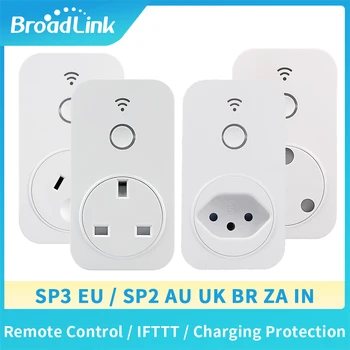 Broadlink Newest SP2 SP3 WiFi Smart Socket ZA IN BR UK AU EU Plug Work with Alexa Google Home Smart Home APP Remote Control
Broadlink Newest SP2 SP3 WiFi Smart Socket ZA IN BR UK AU EU Plug Work with Alexa Google Home Smart Home APP Remote Control