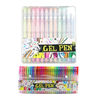 60 Colors Gel Pens Set Refills Gel Ink Pen Metallic with Box & 120 Colors Gel Pens Set Refills Gel Ink Pen
60 Colors Gel Pens Set Refills Gel Ink Pen Metallic with Box & 120 Colors Gel Pens Set Refills Gel Ink Pen
