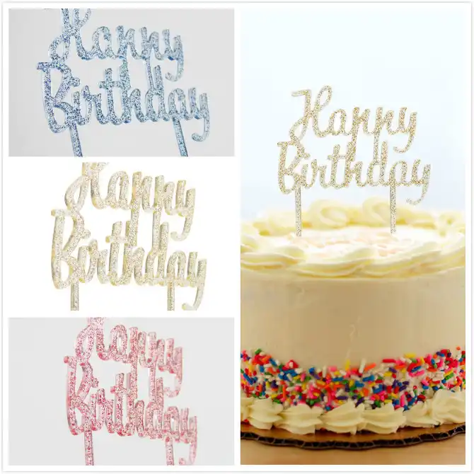 english birthday happy happy birthday acrylic plastic birthday