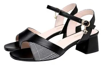 YEELOCA 2020 open-toe chunky m002 sandals solid color shoes GF06874
YEELOCA 2020 open-toe chunky m002 sandals solid color shoes GF06874