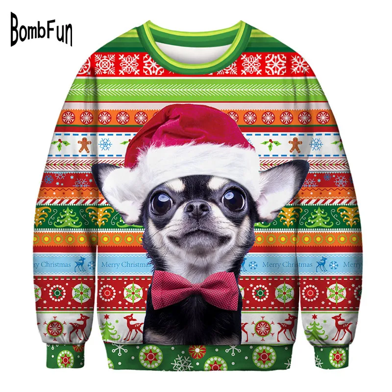 BombFun Christmas Sweatshirts Women Funny 3d Print Turtleneck Harajuku Pullovers Tracksuits Autumn Unisex Outwears High Quality
BombFun Christmas Sweatshirts Women Funny 3d Print Turtleneck Harajuku Pullovers Tracksuits Autumn Unisex Outwears High Quality
